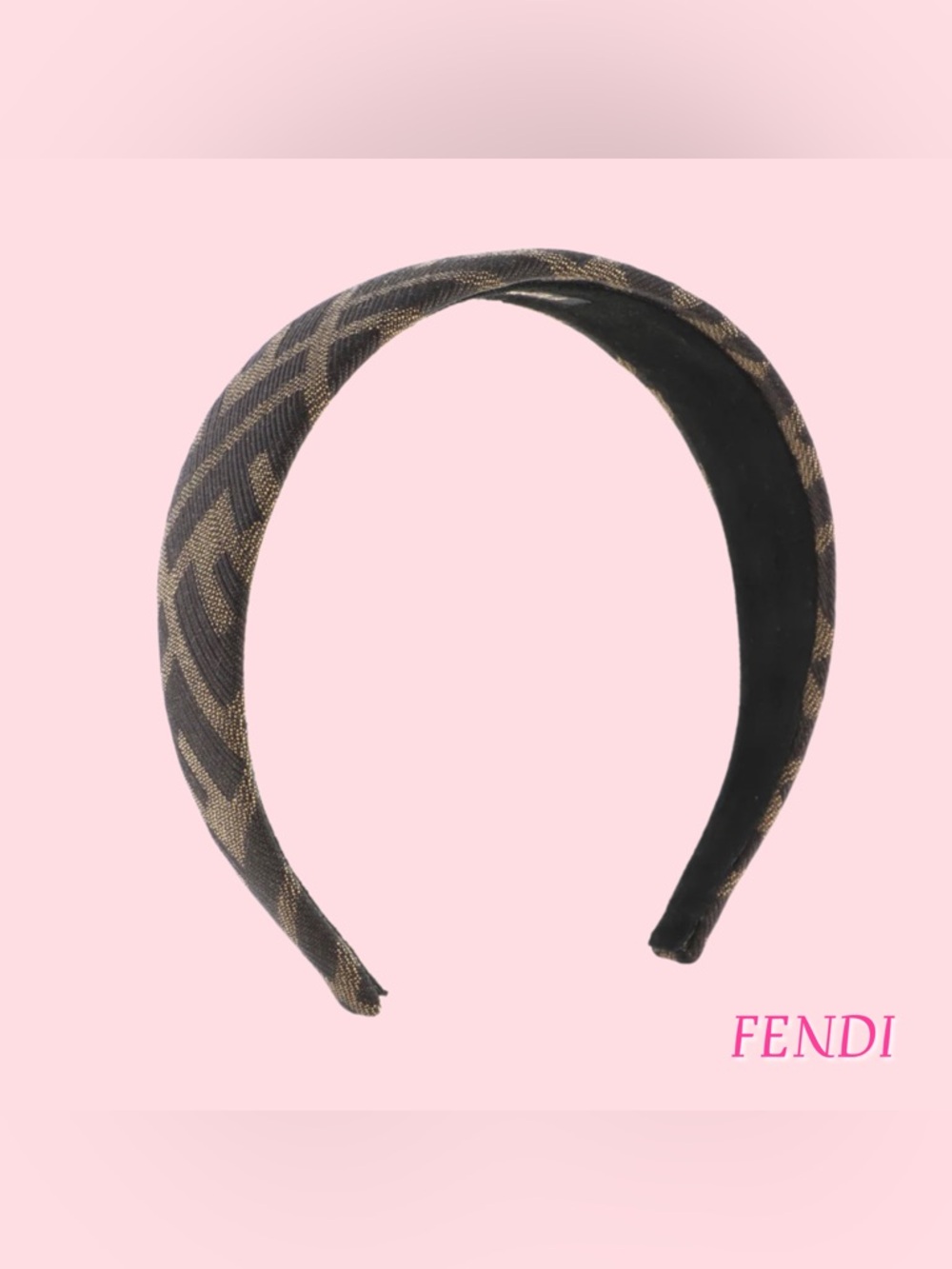 Fendi Headband Zucca Print